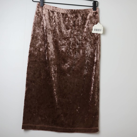 CLOSING SALE! 
Altar'd State SZ Small Velvet Skirt - Picture 1 of 7